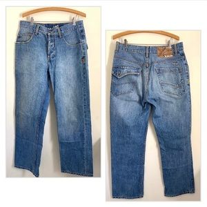 Billabong No-Stretch Button Fly Jeans size 32